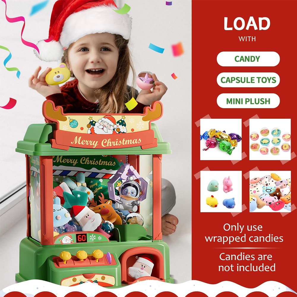 Christmas Claw Machine For Kid - Arcade Vending Machines ulasan dan harga