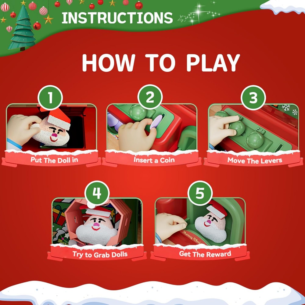 Christmas Claw Machine For Kid - Arcade Vending Machines ulasan dan harga