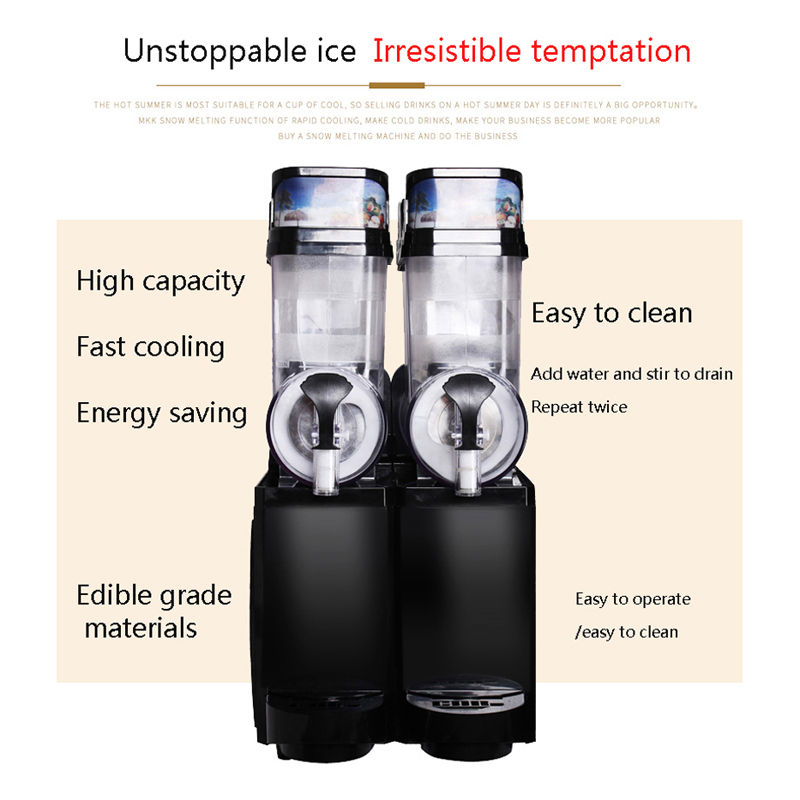 15L Commercial Slushie Machine - Slushie Machine Vending ulasan dan harga