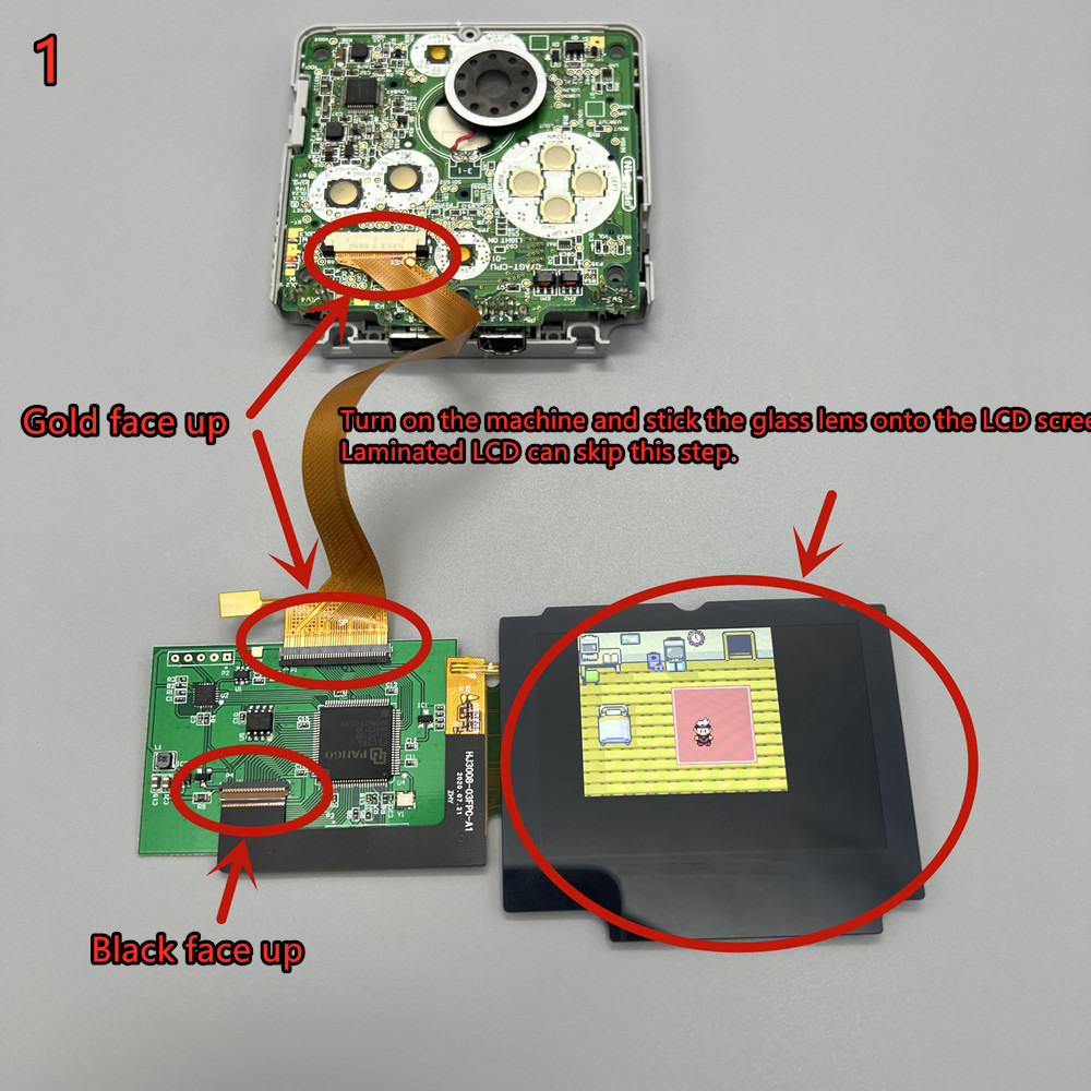 New 3.0 'Original Size IPS Hig - Lcd Screen Arcade ulasan dan harga
