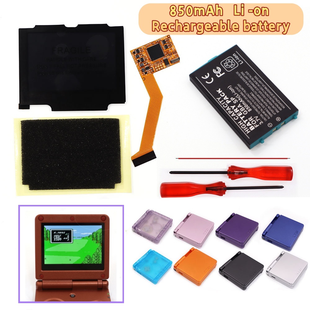 For GBA SP 3.7V Battery Pack V - Lcd Screen Arcade ulasan dan harga