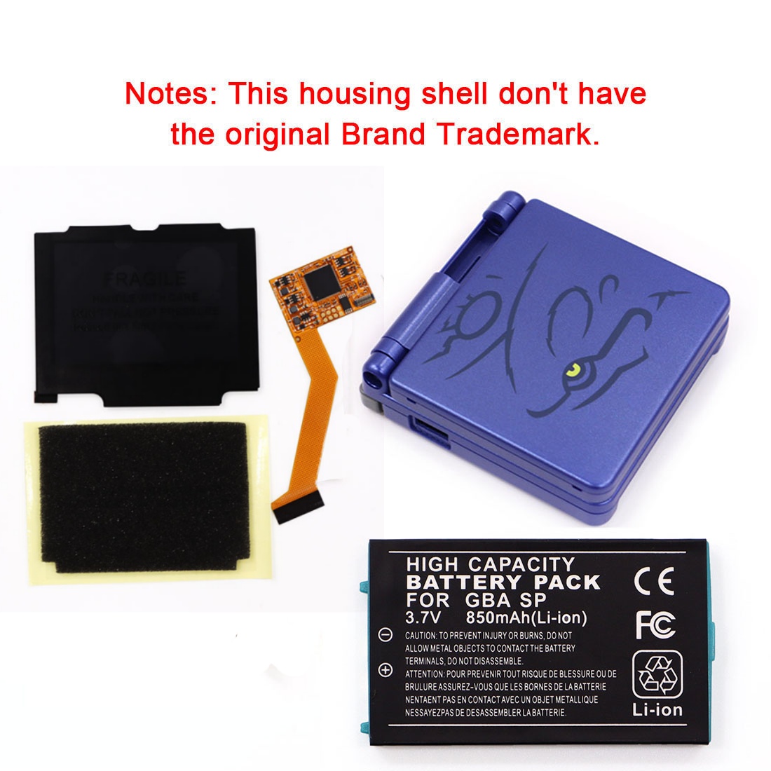 For GBA SP 3.7V Battery Pack V - Lcd Screen Arcade ulasan dan harga