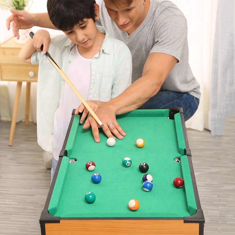 4 in 1 Mini Game Table, Pool B - Air Hockey Table ulasan dan harga