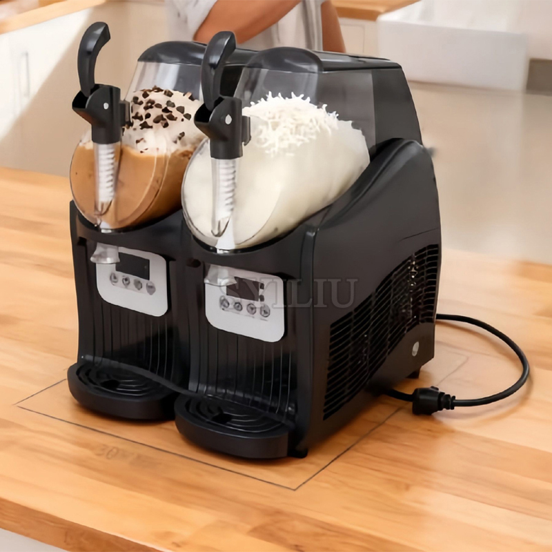 Slushy Machine,4L Double Cylin - Slushie Machine Vending ulasan dan harga