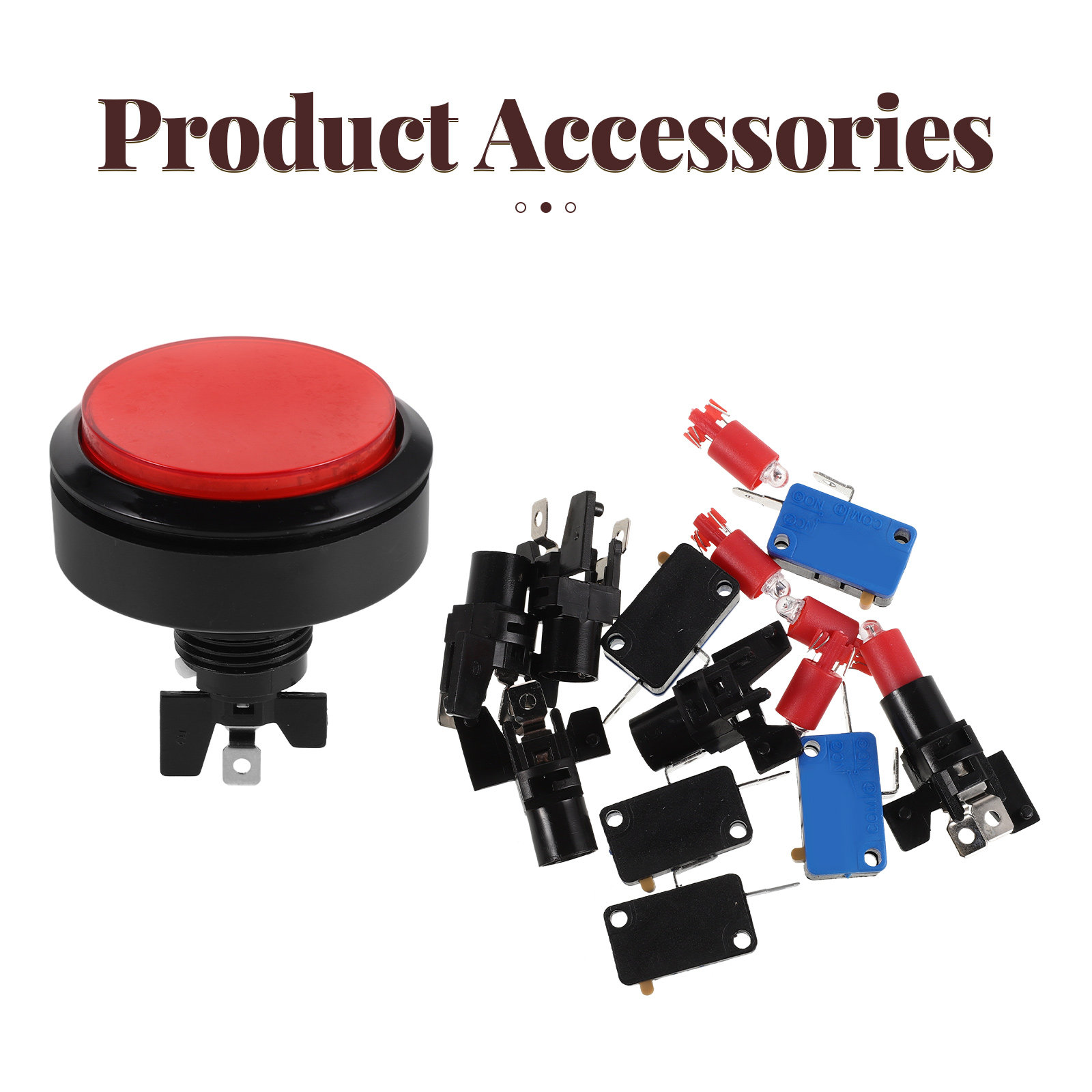 5Pcs 60Mm Arcade Button LED Li - Arcade Game Cabinet ulasan dan harga