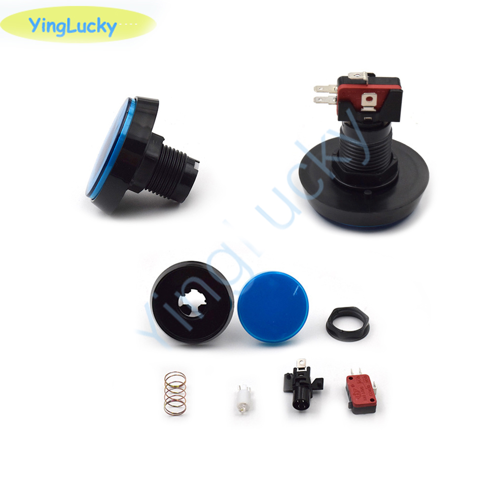 10pcs Arcade Button 60MM  LED  - Coin Pusher Machine ulasan dan harga