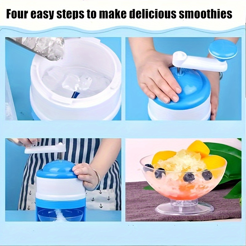 Portable Hand Crank Snow Cone  - Slushie Machine Vending ulasan dan harga