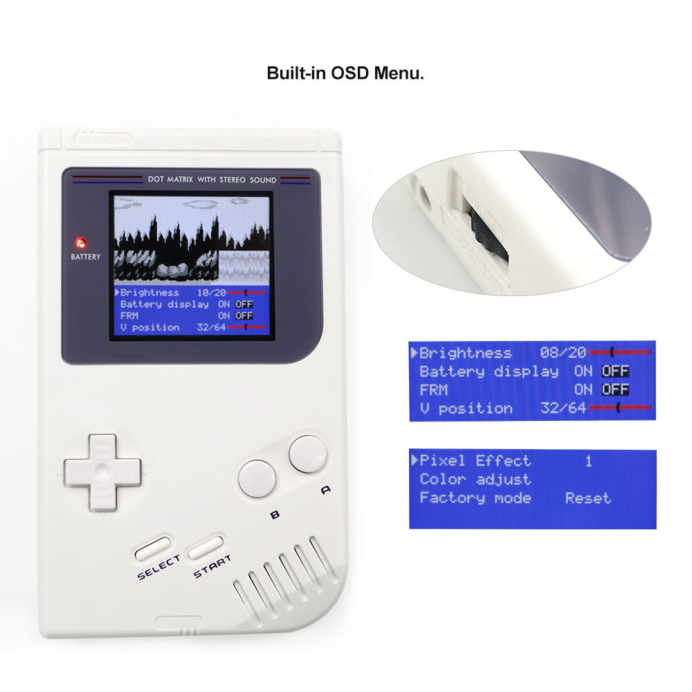 HISPEEDIDO GB DMG IPS Screen K - Lcd Screen Arcade ulasan dan harga