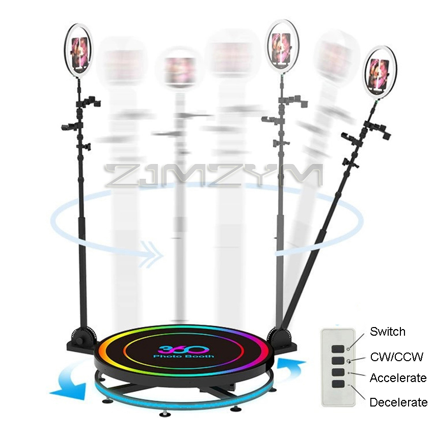 80cm 360 Photo Booth Automatic - Photo Booth Machine ulasan dan harga
