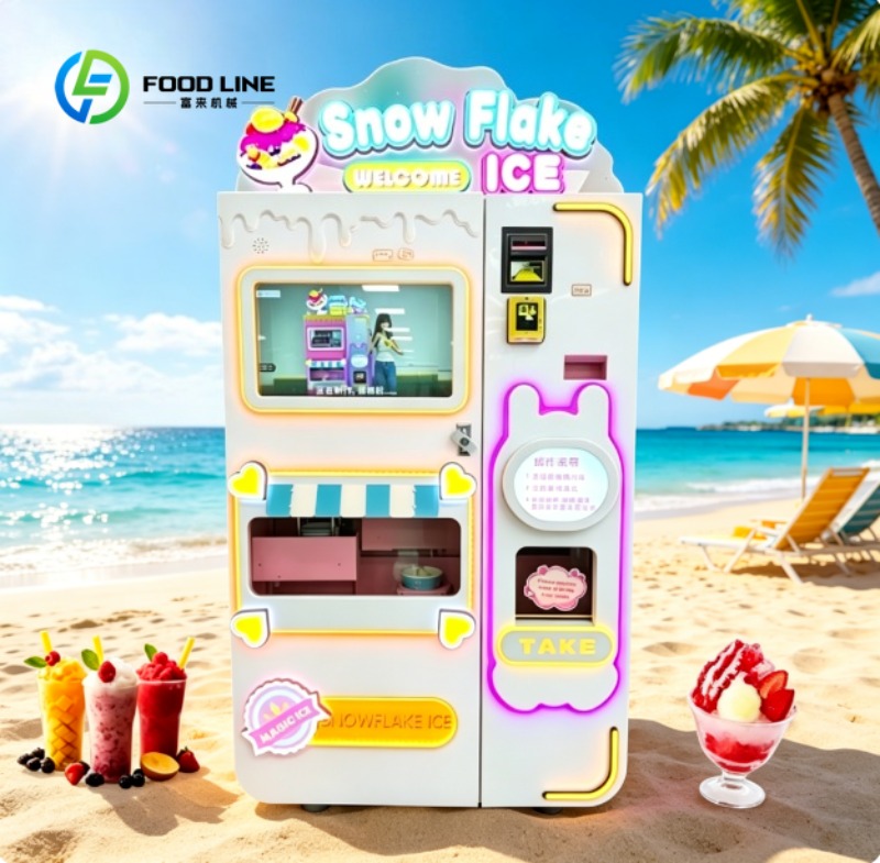Automatic Smoothie Vending Mac - Slushie Machine Vending ulasan dan harga